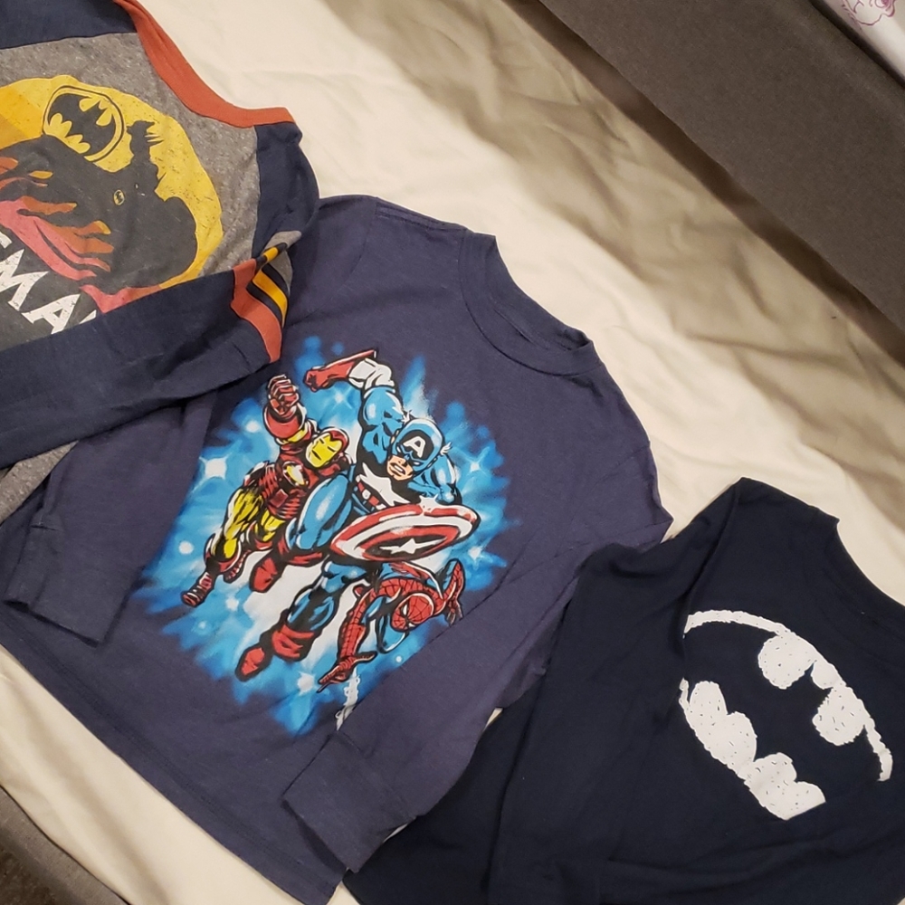Superhero shirts